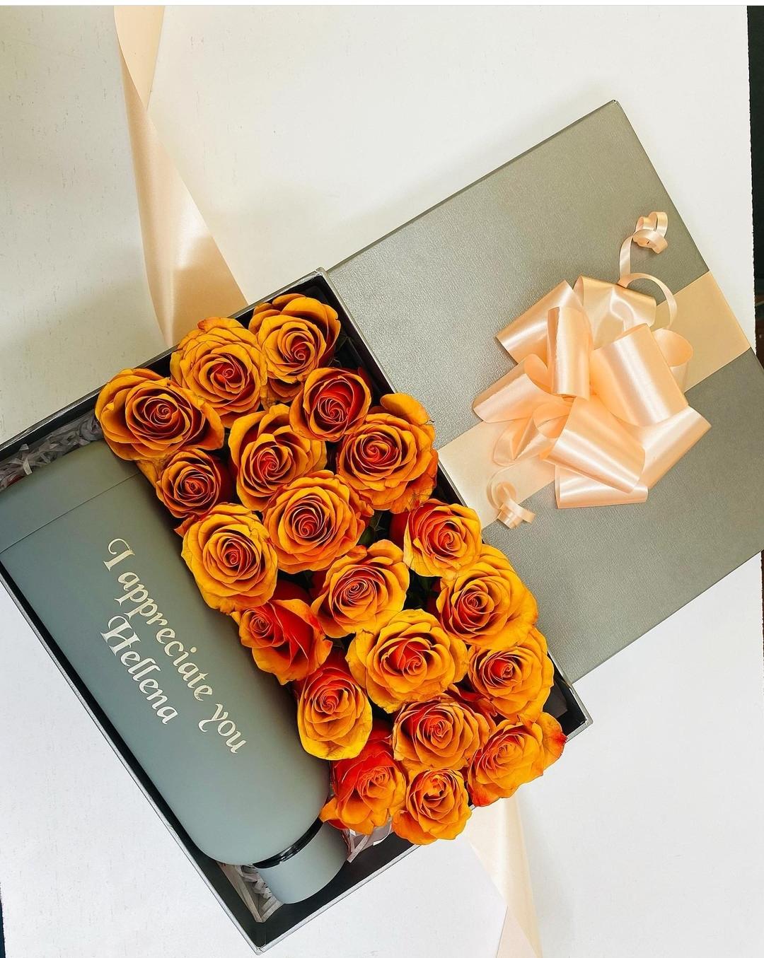 Flask Flower Box