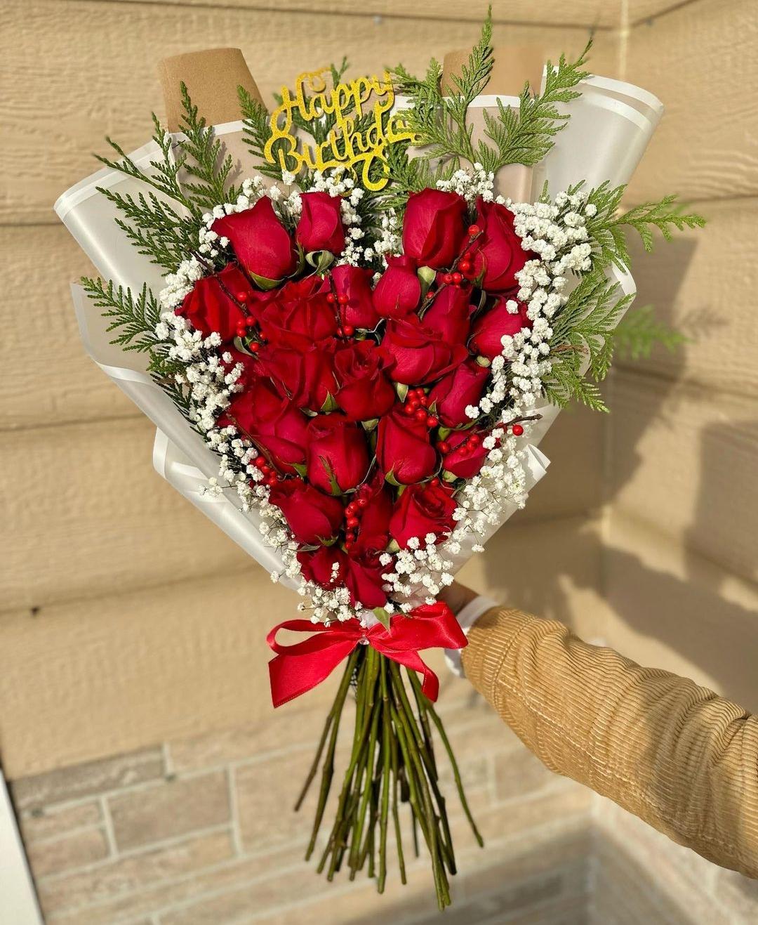 Flat Birthday Bouquet
