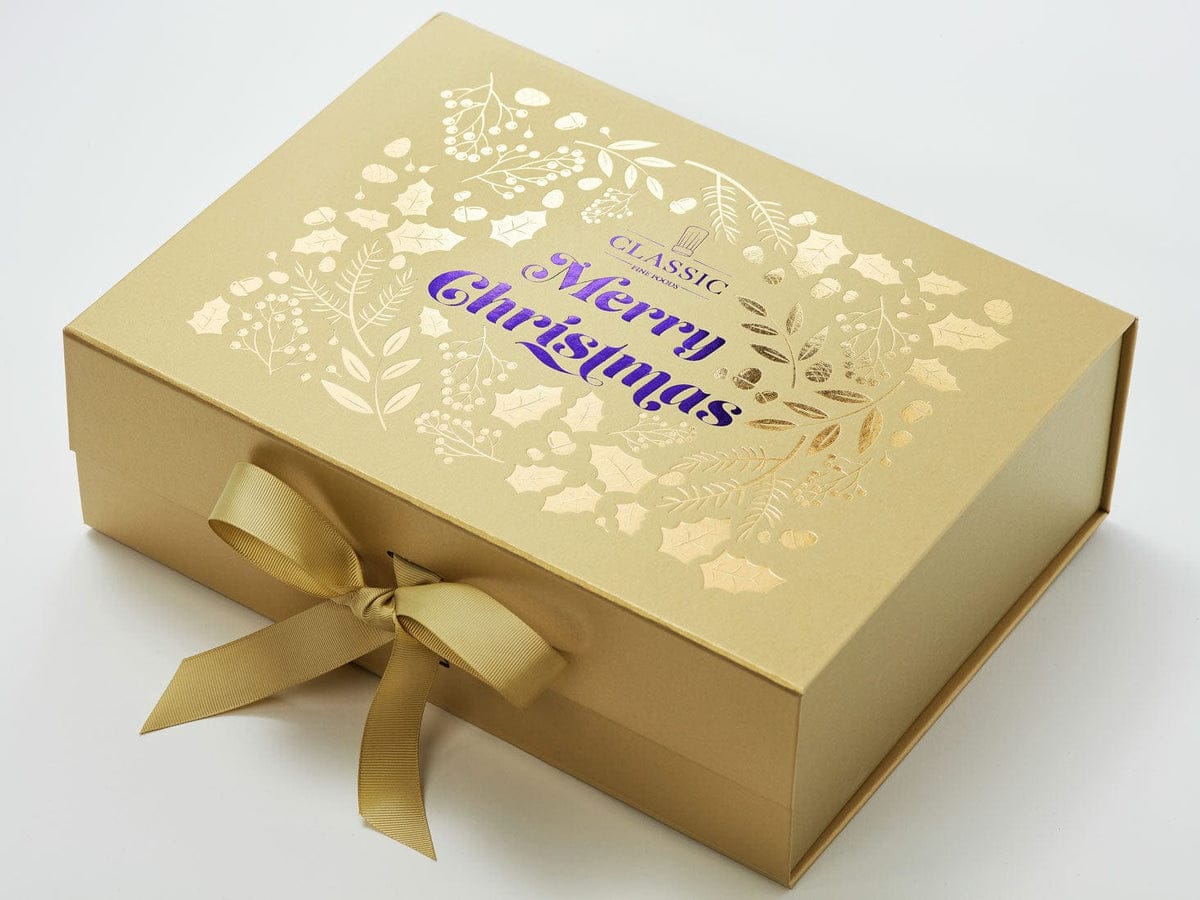 Gold-Foiled Gift Box